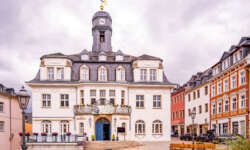 Kleine Gasse Das historische Rathaus